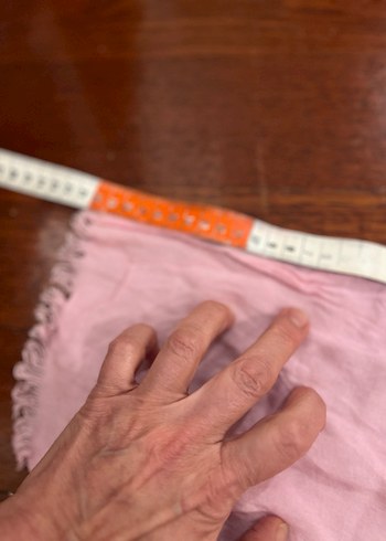 Pembe fular şal - Görsel 6