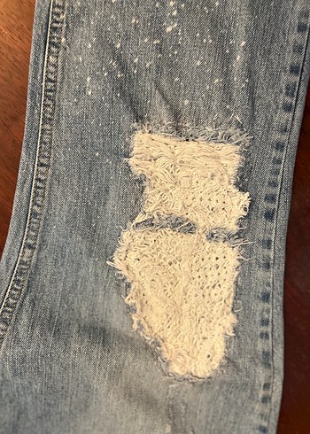 42 Beden Mavi muhteşem kalıplı..Kadın Kot Pantolon