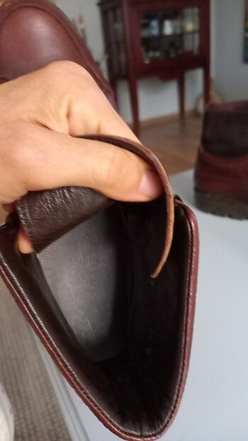 Hakiki deri erkek bot - Görsel 7