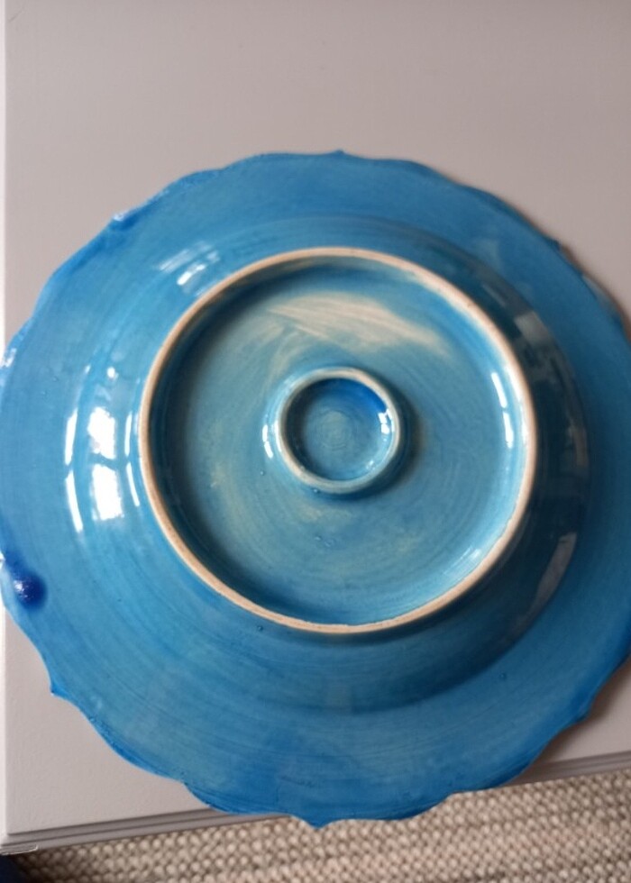 Seramik cini tabak - Görsel 5