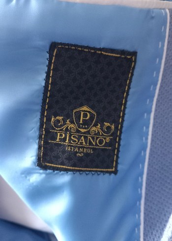 Düğmeli Erkek Mavi çeket - Görsel 6