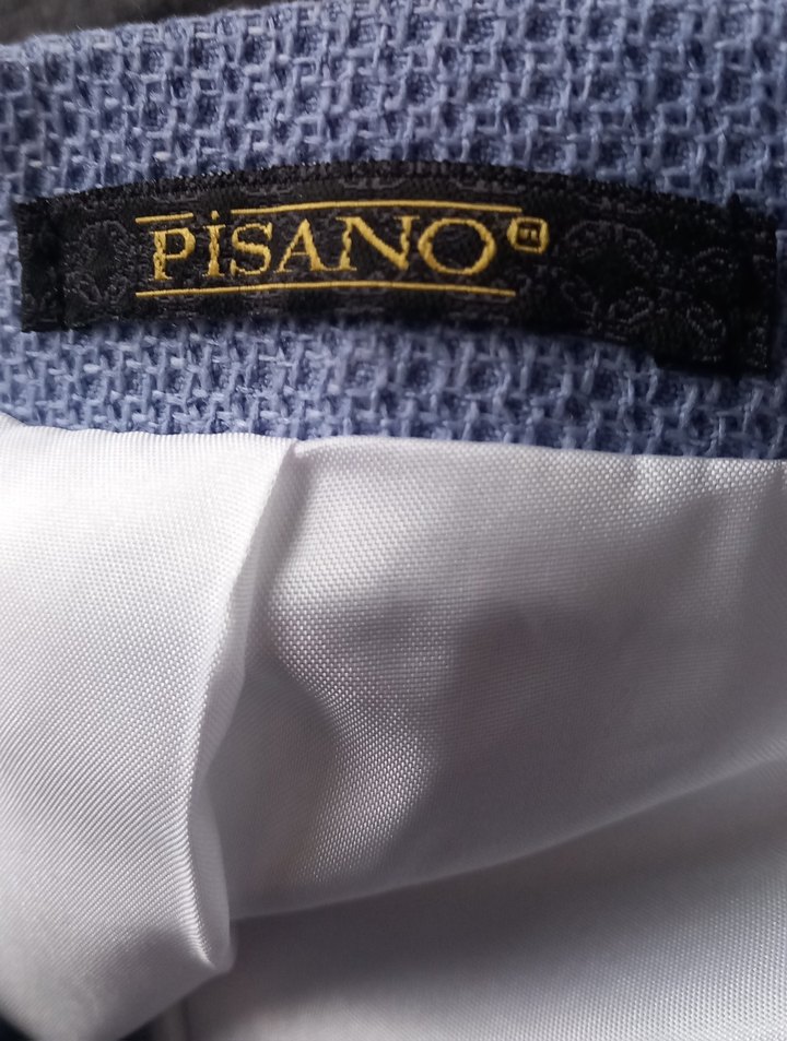 Düğmeli Erkek Mavi çeket - Görsel 4