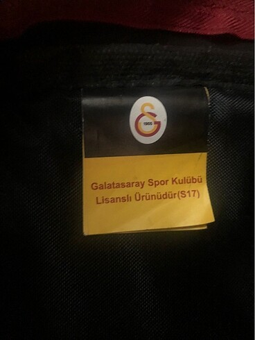 Beden siyah Renk Gs stordan alınmış sırt çantası
