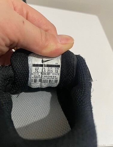 23 Beden Nike bebek ayakkabı