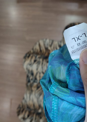 xl Beden Turkuaz Bağlamalı Uzun Gecelik
