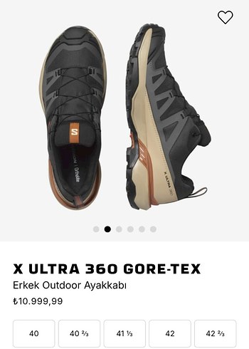 Salomon Salomon X Ultra 360 Gore-Tex Erkek Outdoor Ayakkabı