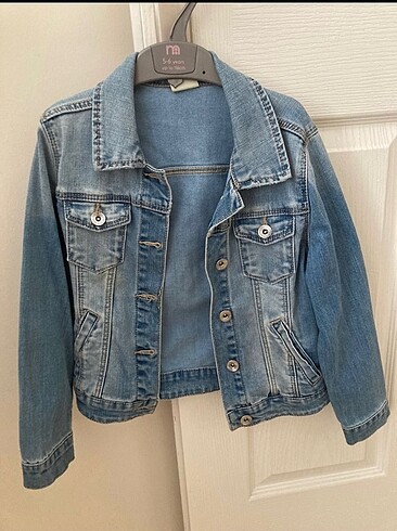 Zara Kız çocuk Kot Ceket 7-8 yaş