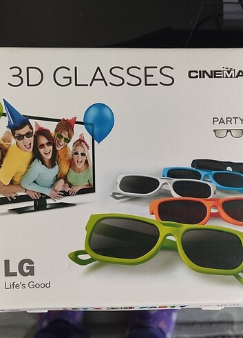 LG SIFIR 3D 5 li gözlük