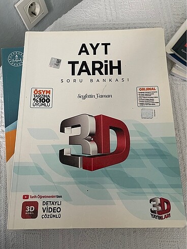 3D Ayt tarih test kitabı