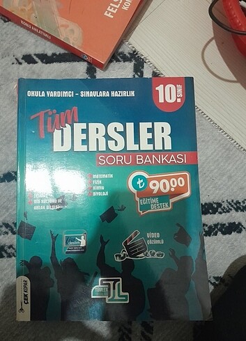 Tüm dersler 10. Sınıf test kitabı