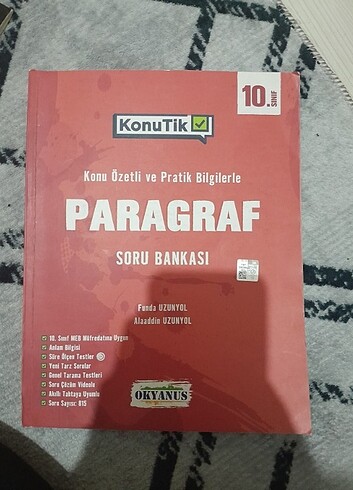 10. Sınıf paragraf test kitabı
