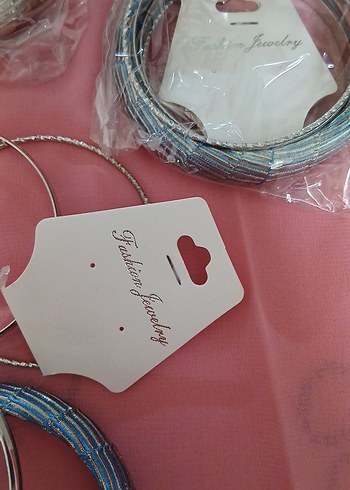 Fashionsak Bohem Çok Renkli Nakışlı Elastik Bilezik