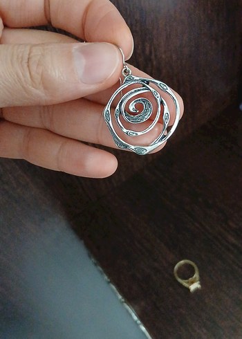 1 küpe 2 kolye üçü - Görsel 2