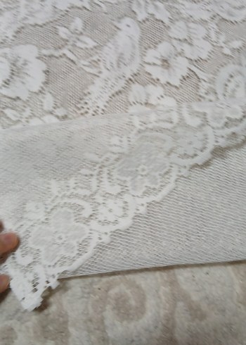 Nakışlı Beyaz- Masa Örtüsü - Görsel 3
