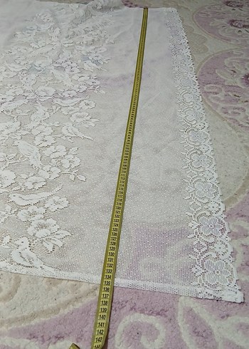 Nakışlı Beyaz- Masa Örtüsü - Görsel 7