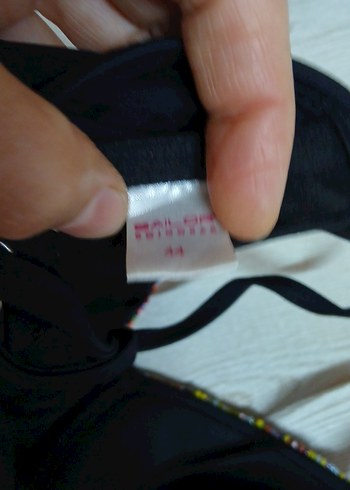 boncuk işlemeli Detaylı Çok Renkli Kadın Bikini Üstü - Görsel 11