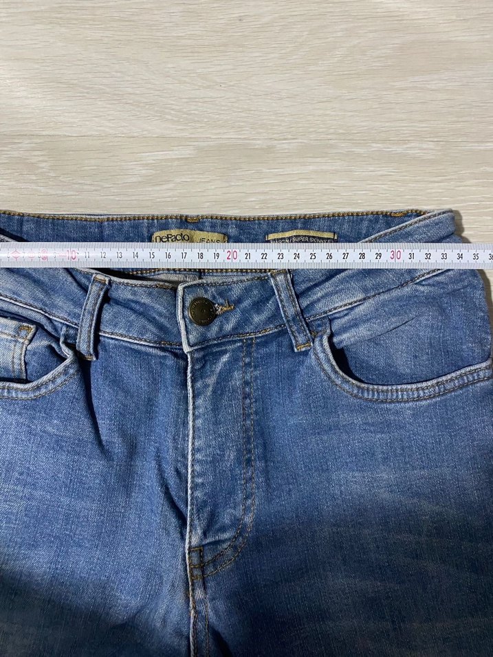 Erkek Mavi Regular Fit Denim Jean - Görsel 3