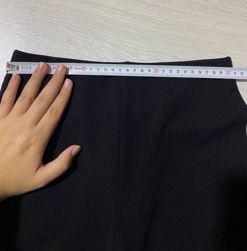 Kadın Siyah  İspanyol Paça Pantolon - Görsel 2