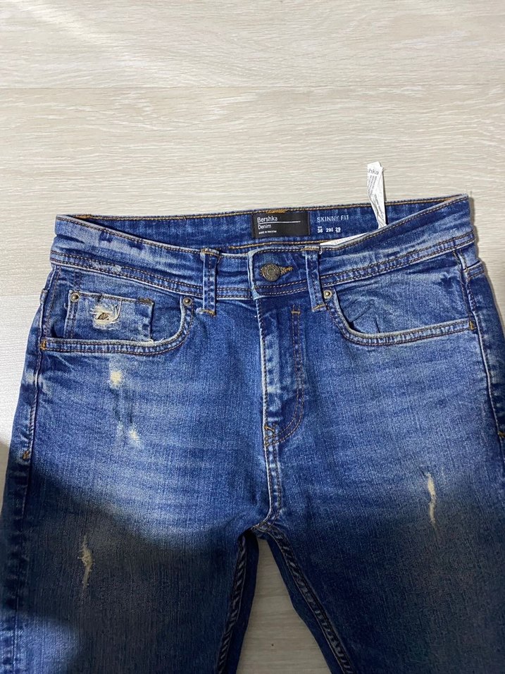 Lacivert Erkek Regular Fit Kot Pantolon - Görsel 2