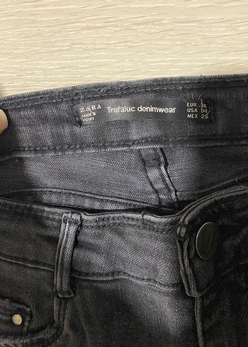 Siyah Kadın Denim  Jean - Görsel 3