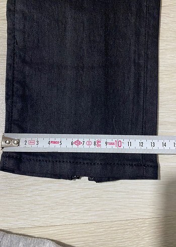 Kadın Siyah  Denim Pantolon - Görsel 3