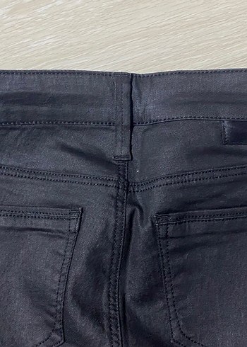 xs Beden siyah Renk Kadın Siyah Denim Pantolon