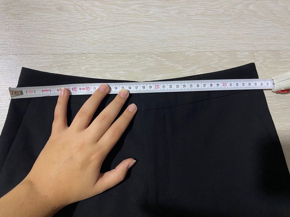 Siyah Kadın Kumaş Pantolon - Görsel 4