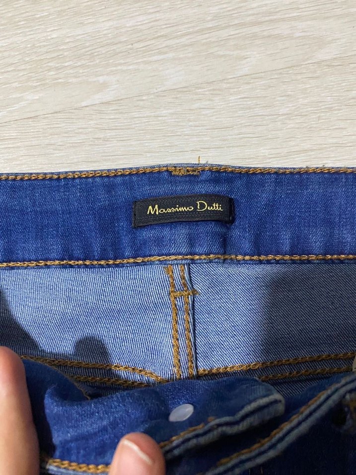 Mavi Dar Kesim Kadın Kot Pantolon - Görsel 4