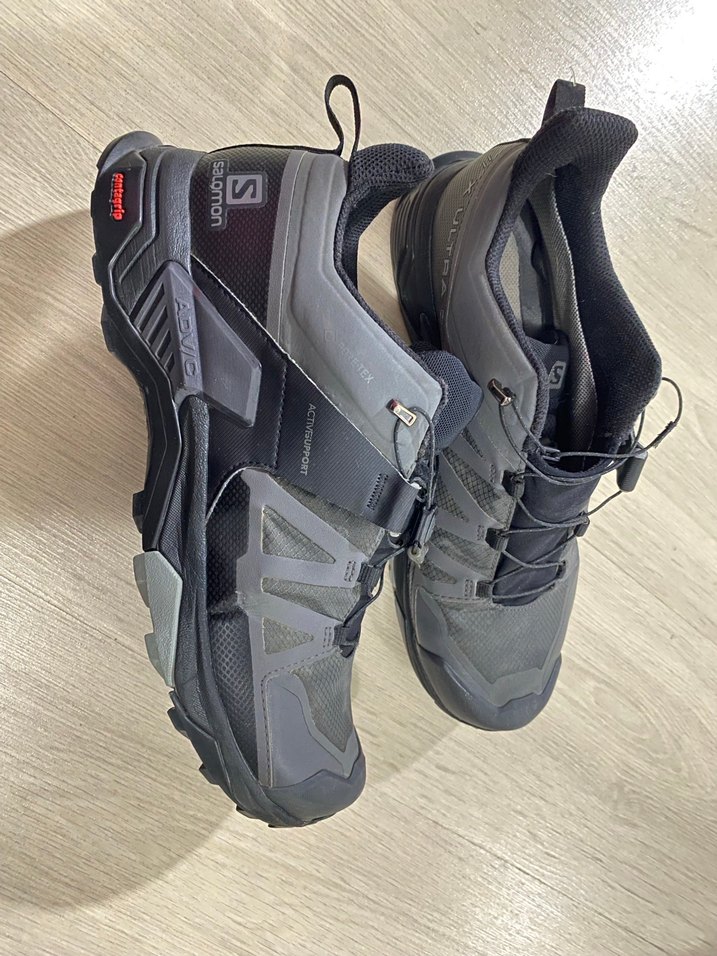 Gri Bağcıklı Erkek Outdoor Spor Ayakkabı - Görsel 2