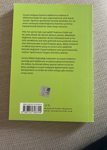  Sonsuz Dikkat Dağınıklığı - Dominic Pettman