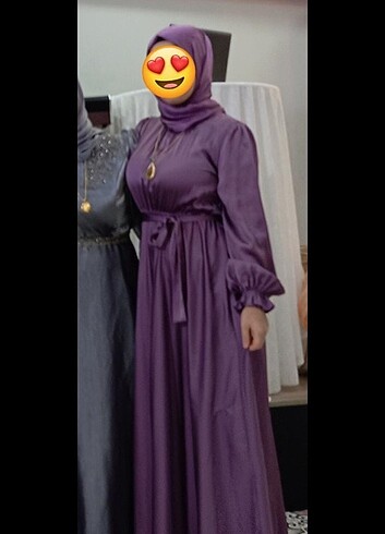 Saten tesettür abiye şali ile gönderilecektir. 