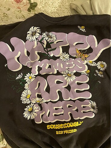 s Beden gri Renk Bershka sweatshirt