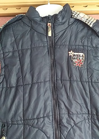 SWEEPER SPORTWEAR 7-12 YAŞ KIZ ÇOCUK ŞİŞME YELEK - Görsel 2