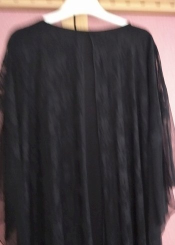 NELLY TÜLLÜ UZUN ABİYE ELBİSE - Görsel 10