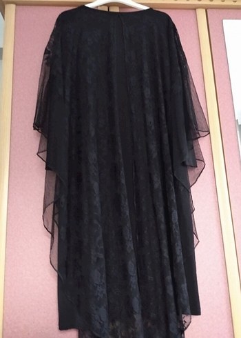 NELLY TÜLLÜ UZUN ABİYE ELBİSE - Görsel 8