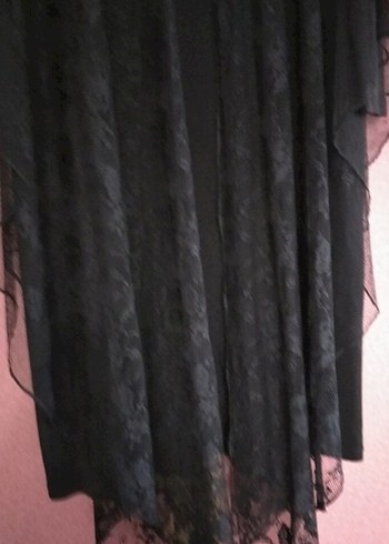 NELLY TÜLLÜ UZUN ABİYE ELBİSE - Görsel 11