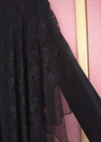 NELLY TÜLLÜ UZUN ABİYE ELBİSE - Görsel 13