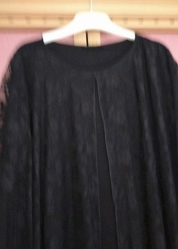 NELLY TÜLLÜ UZUN ABİYE ELBİSE - Görsel 2