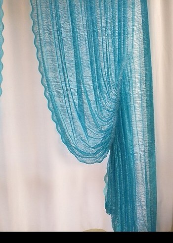 2 CAMLIK KRUVAZE TÜL PERDE - Görsel 3