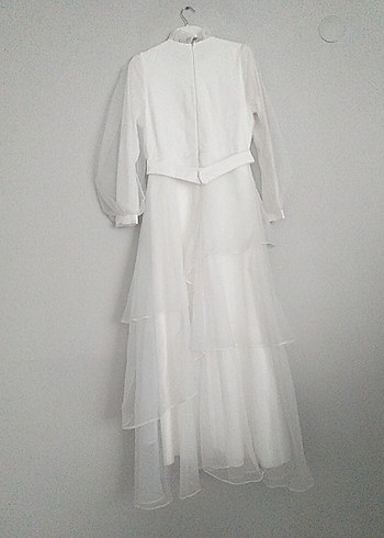 TESETTÜR TÜL ABİYE ELBİSE & NİKÂH ELBİSESİ & GELİNLİK - Görsel 10