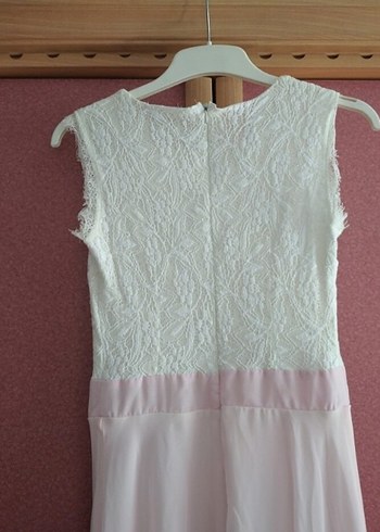 GÜPÜRLÜ UZUN ABİYE ELBİSE - Görsel 7