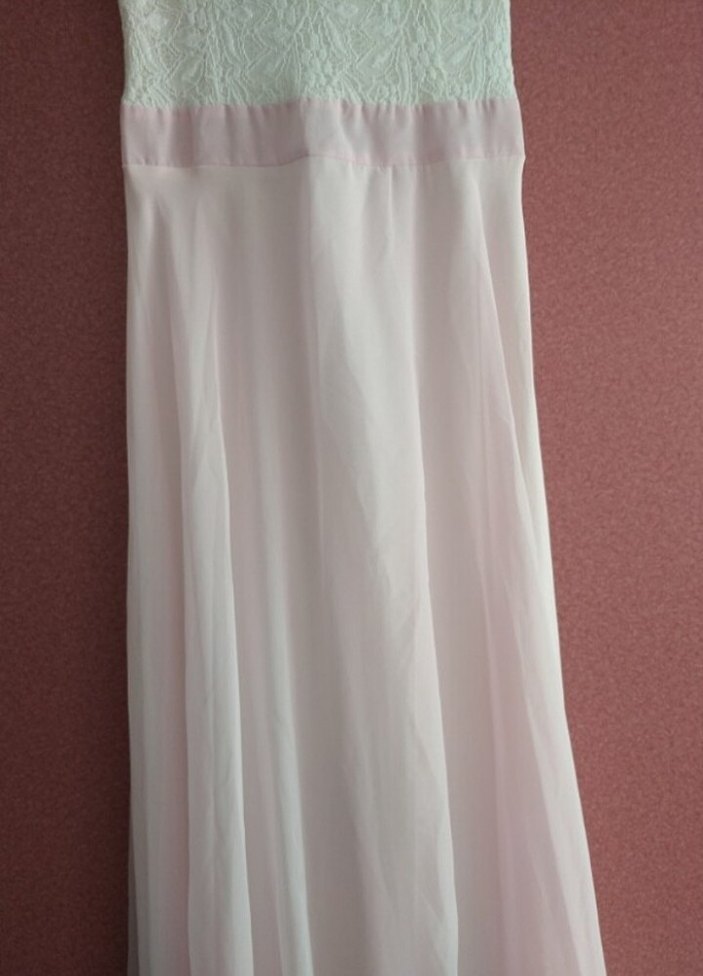 GÜPÜRLÜ UZUN ABİYE ELBİSE - Görsel 3