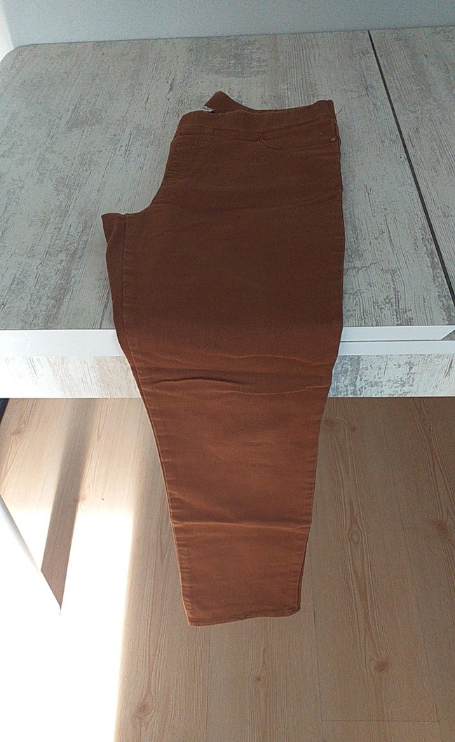 LCW BELİ LÂSTİKLİ BORU PAÇA KADIN DENİM PANTOLON - Görsel 3