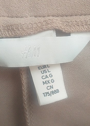 H&M KEMER DETAYLI KRUVAZE ŞORT ETEK - Görsel 9