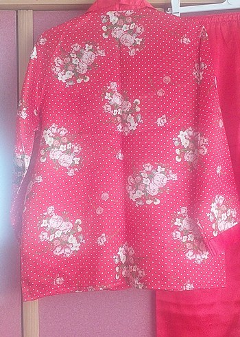 BT LADY KADIN SATEN PİJAMA TAKIMI - Görsel 7