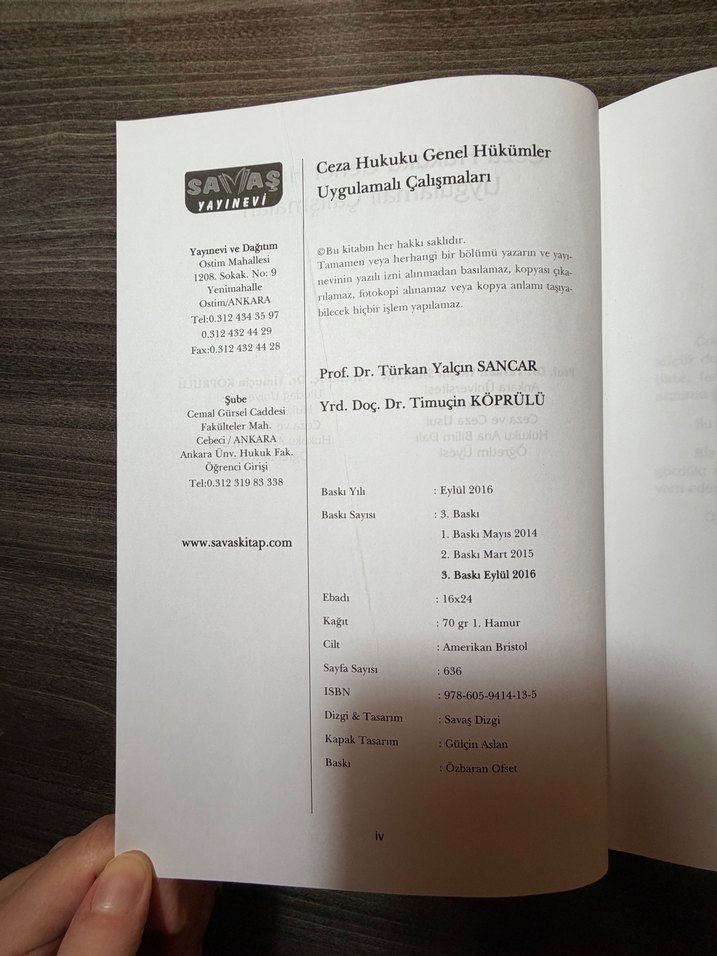 Ceza Hukuku Genel Hükümler Uygulamalı Çalışmaları - Görsel 5