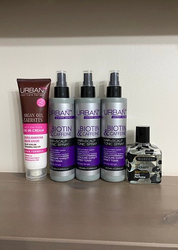 Urban Biotin & Kafein Saç Bakım Seti