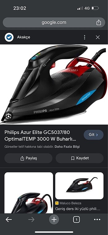Philips azur elite GC5037/80