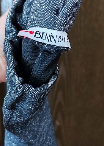 LC Waikiki Yırtmaçlı Mavi Denim Kadın Pantolon