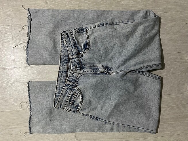 Dilvin Dilvin 38 beden Buz rengi wide leg jean